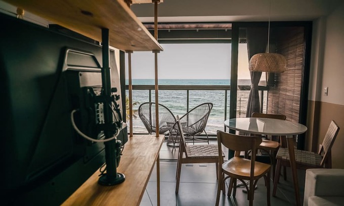 Cruz das Almas RV Rental | Loft Novo com Vista Para o mar