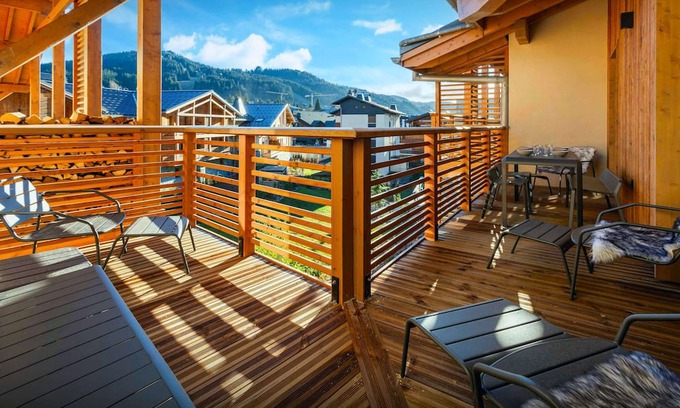 Les Gets Apartment | Les Doliges - Les Gets village apartment for 10 near lifts - OVO Network