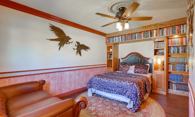 Shelley Apartment | Charming Shelly Vacation Rental w/ Shared Fire Pit