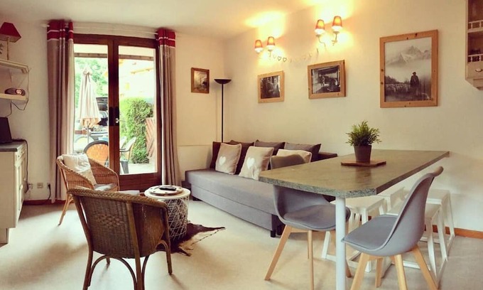 Valloire Apartment | Resort center, terrace, tv, ski locker, 45m², Valloire