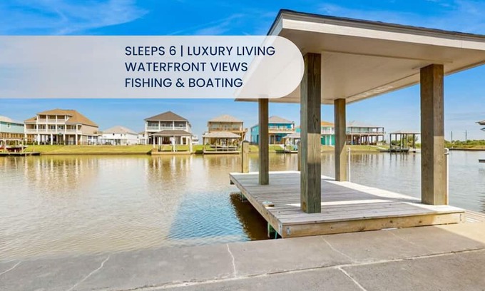 Galveston House | Laguna Beach 2BR | Waterfront Views, Two Living Areas & Grill