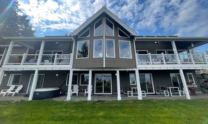 Hansville House | Luxurious water view home surrounded by wildlife and breath taking views