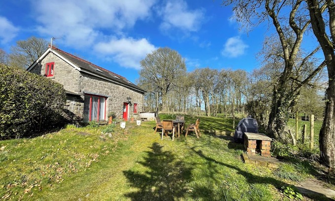 Nannerch Cottage | The Coach House North Wales, Amazing Views, Hot Tub and Log Fire