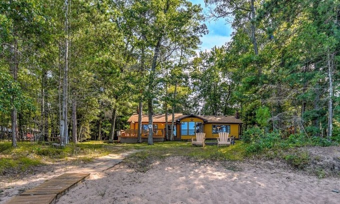 Webster Cabin | Sunset Bay: Birch Island Lake w/dock, sandy beach