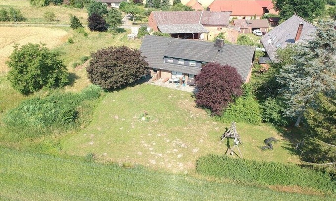 Nahrendorf House | Holiday apartment in Nahrendorf with barbecue