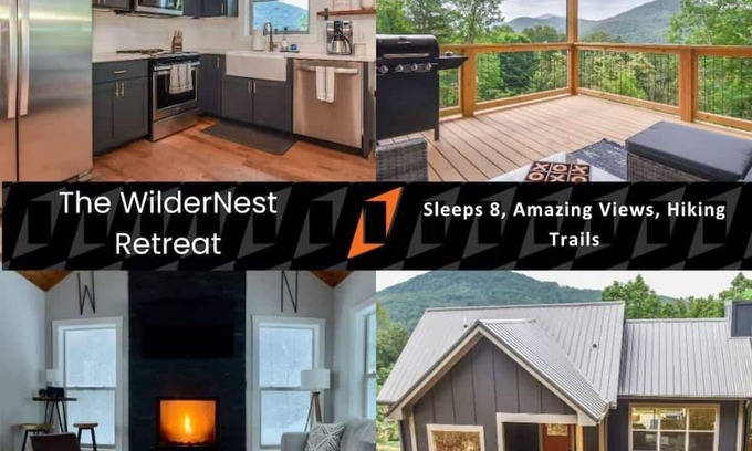 Fairview House | Asheville Mountain Retreat with Incredible Views!