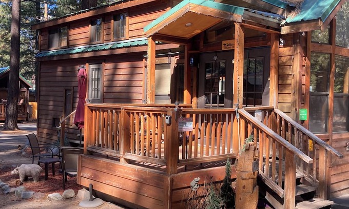 Tahoe Valley House | The Cedar Pines tiny house bungalow Pet Friendly