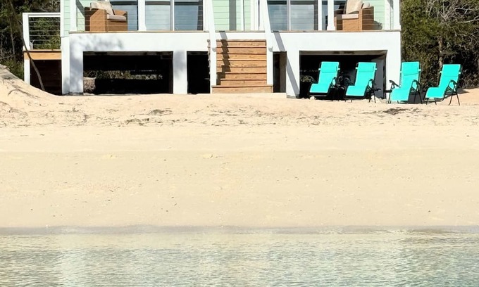 Governor's Harbour House | Gorgeous 2-bedroom Beachfront house in Governor's Harbour with AC, Hi Speed WiFi