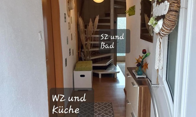 Cochem Apartment | Ferienwohnung Burgblick - apartment/apartment, shower or bath, WC, balcony