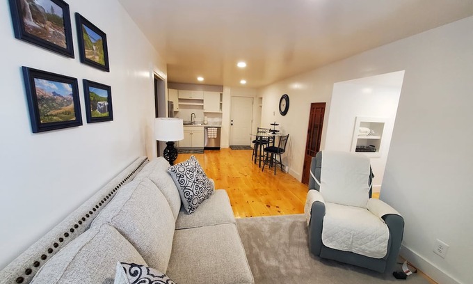 East Homer Apartment | Charming 1-bedroom apartment in delightful Manlius, on a beautiful flower farm!