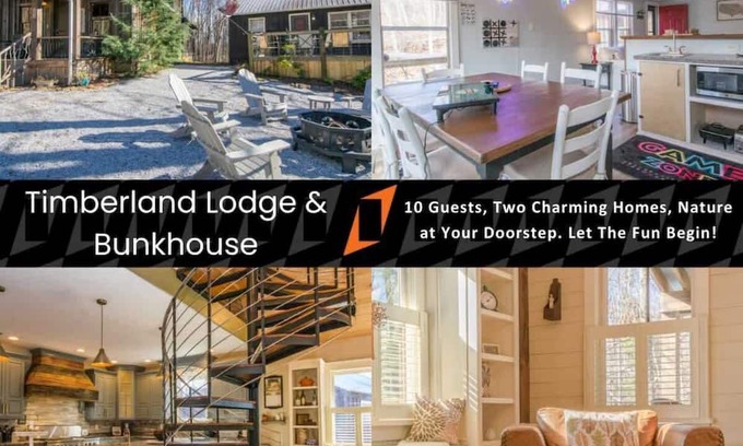Hendersonville Cabin | Timberland Lodge & Bunkhouse