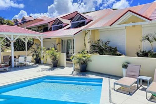 Cul de Sac House | Beautiful suite S9 pool sea view Pinel Island